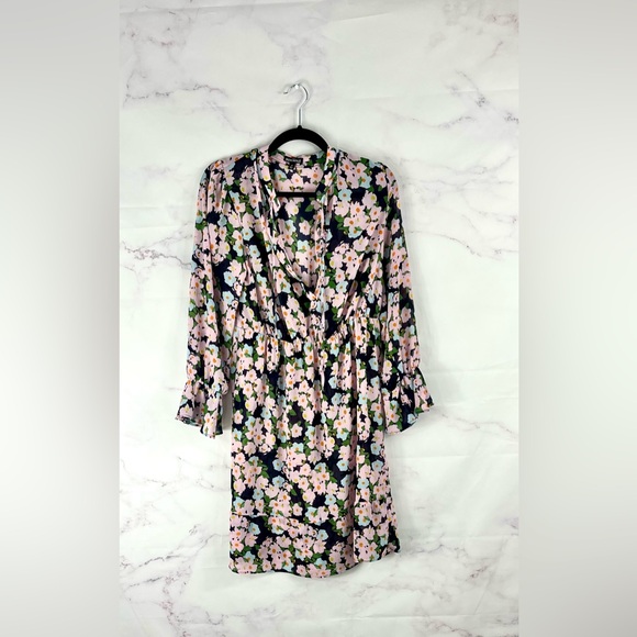 J. CREW Floral Chiffon Dress - Picture 4 of 8